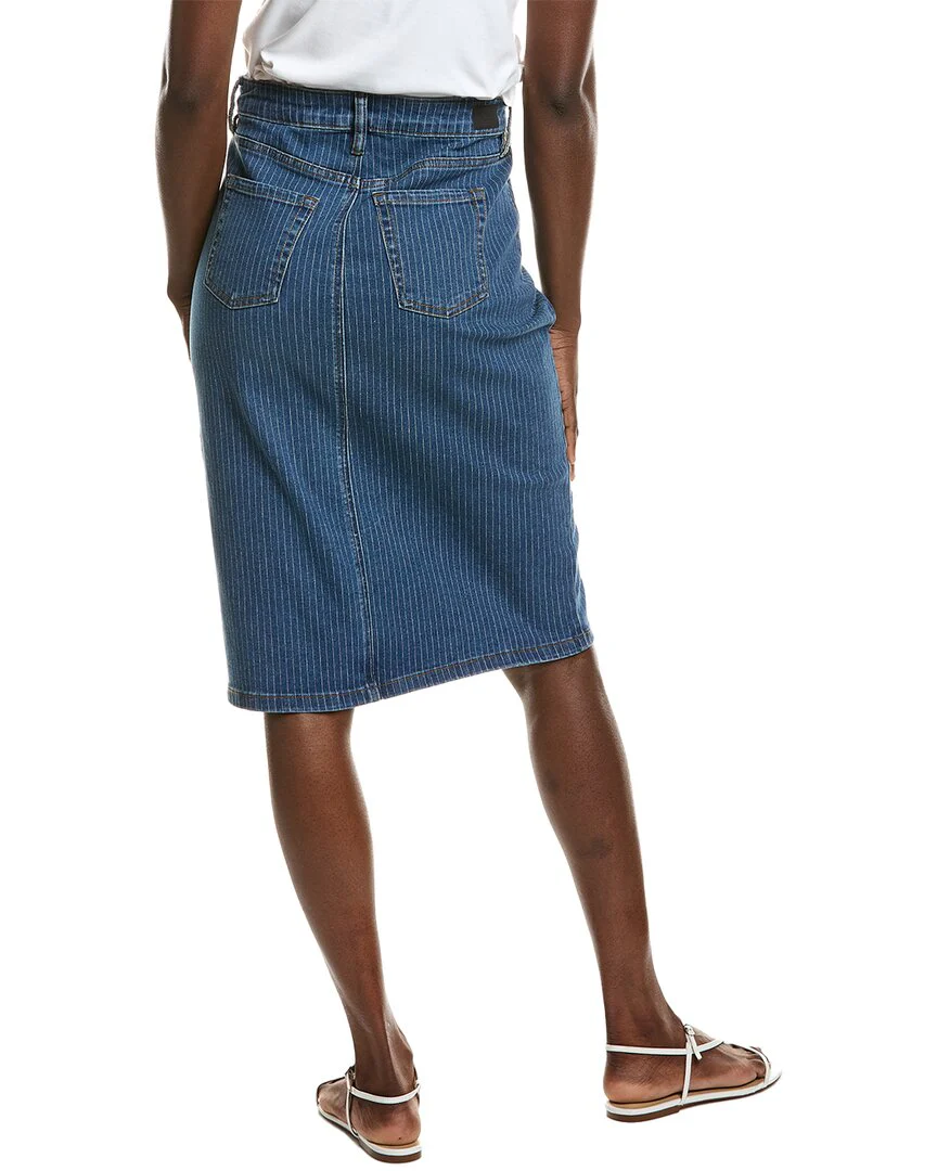 Jones New York Front Slit City Midi Skirt