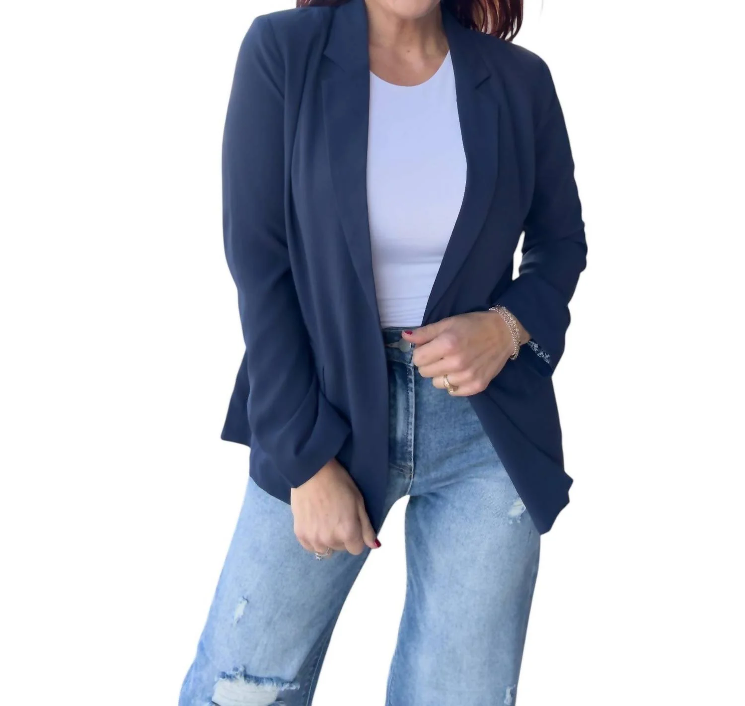 Emmie Blazer In Navy