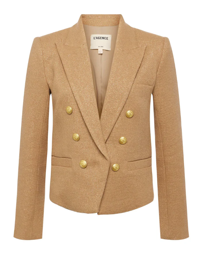 Brooke Open-Front Blazer