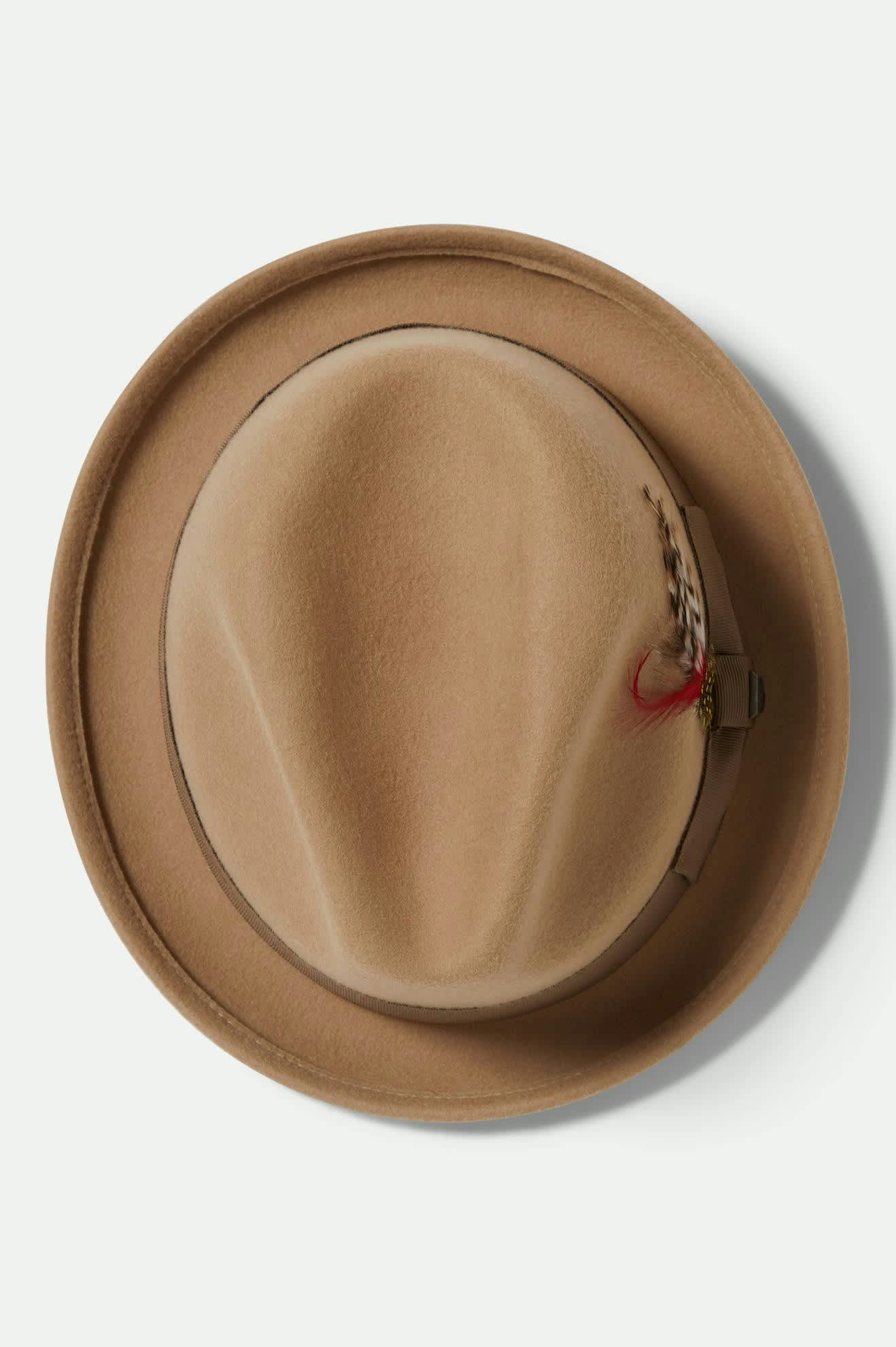 Gain Fedora - Sand/Antique Brass