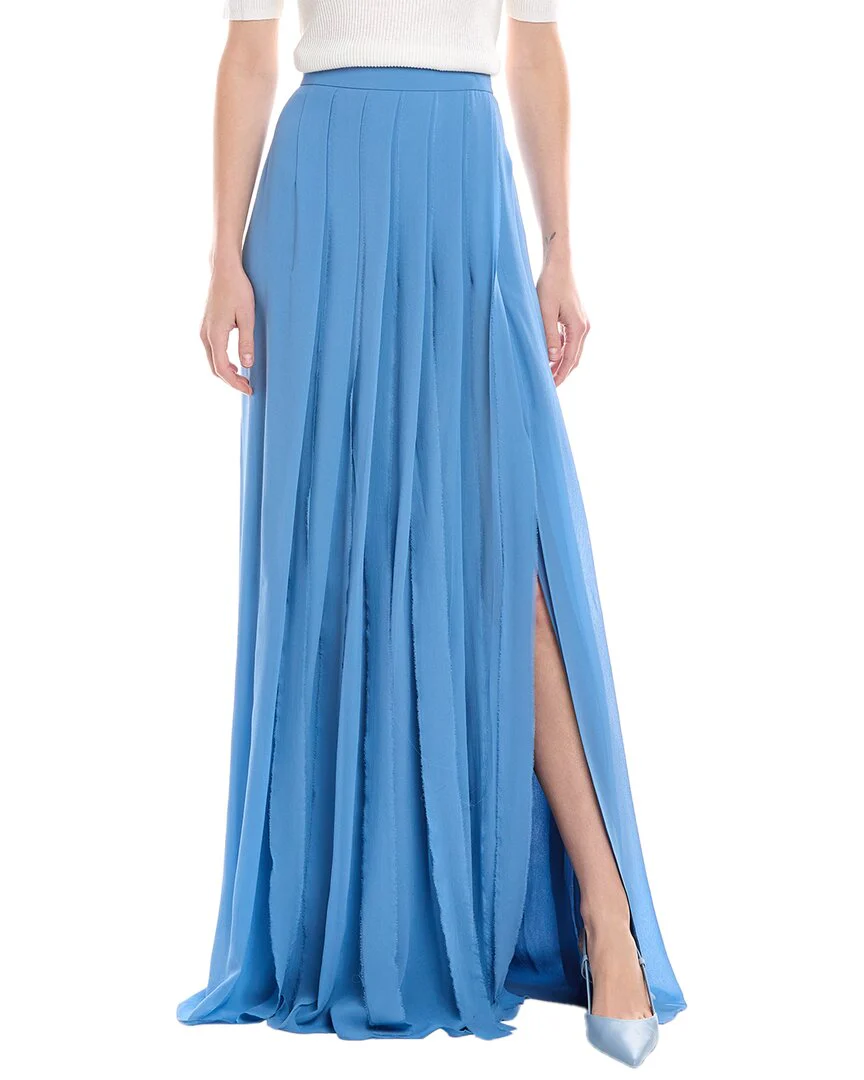 Akris Silk Maxi Skirt