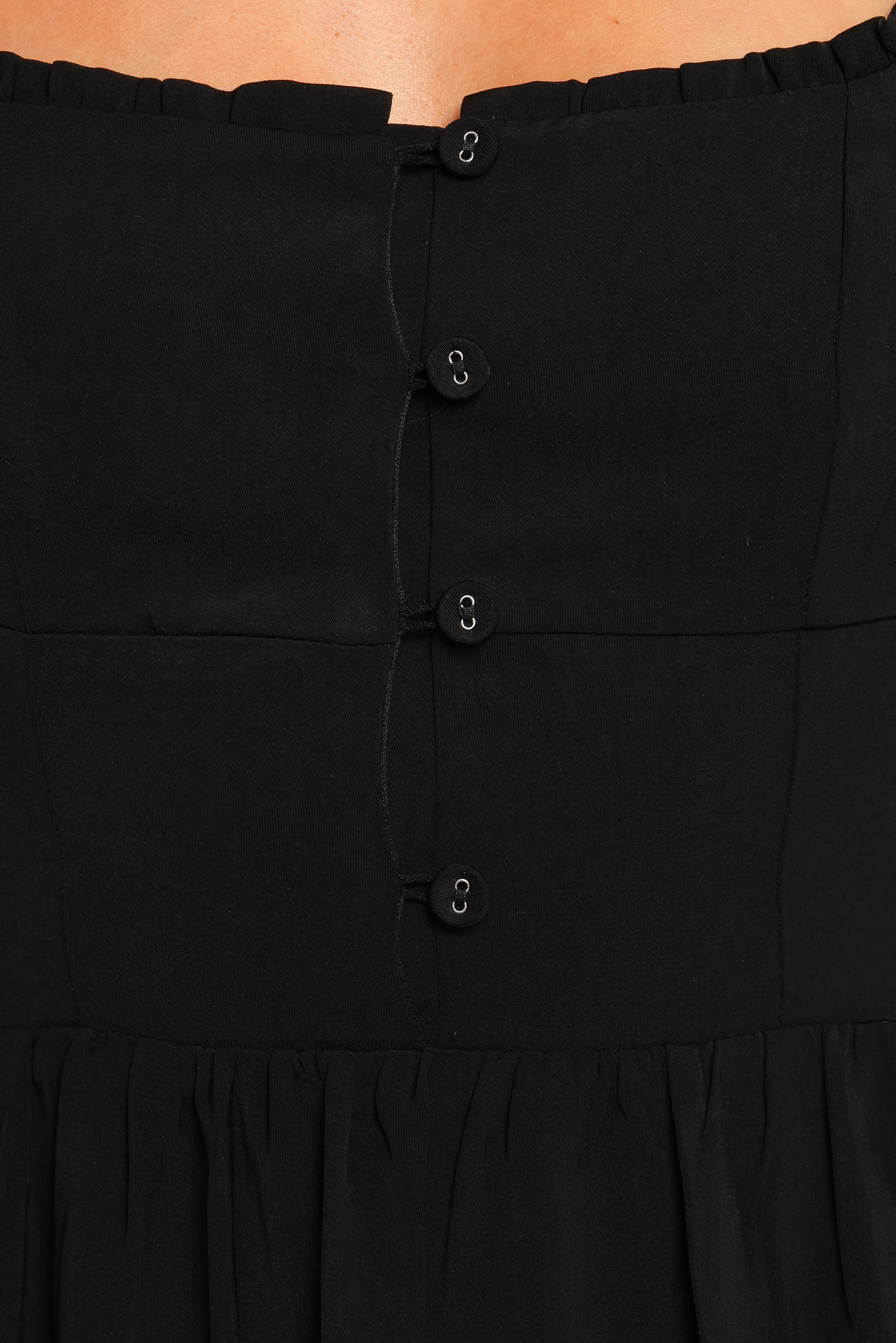 Melrose Midi Dress - Black