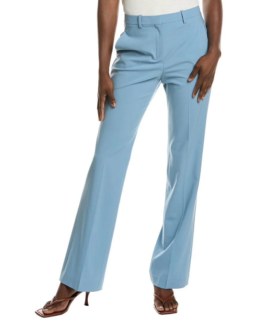Theory Slim Wool-Blend Trouser