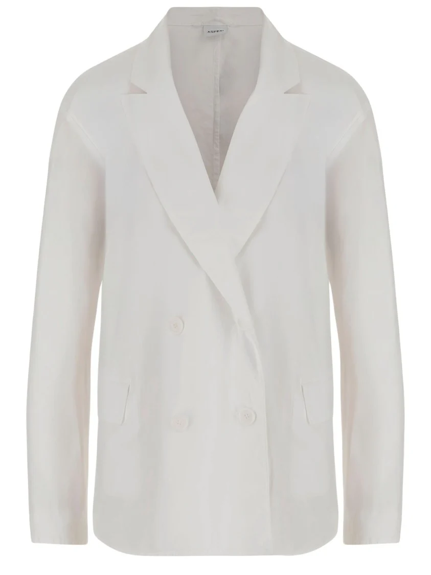 Double-Breasted Cotton Jacket