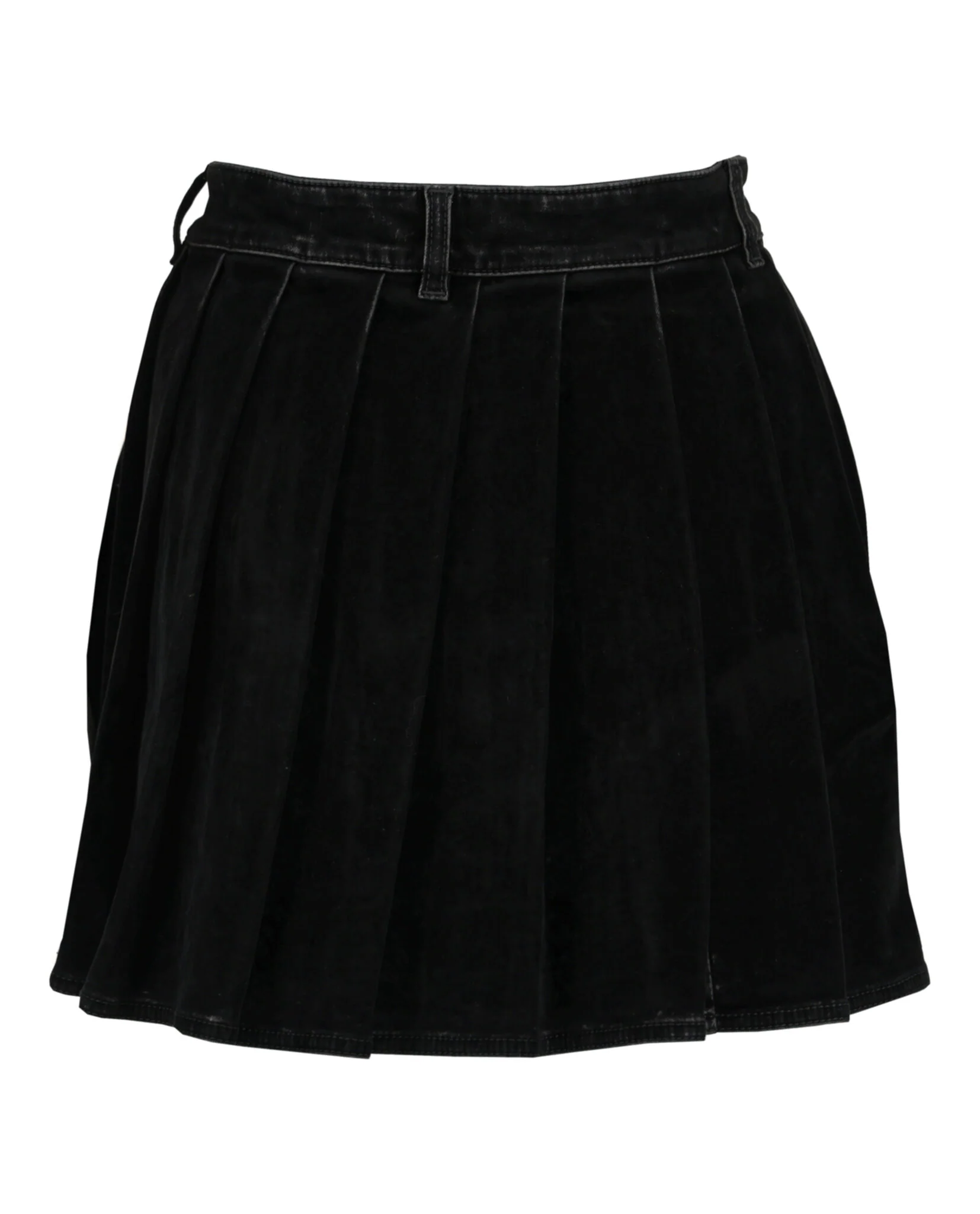Pleated Mini Skirt