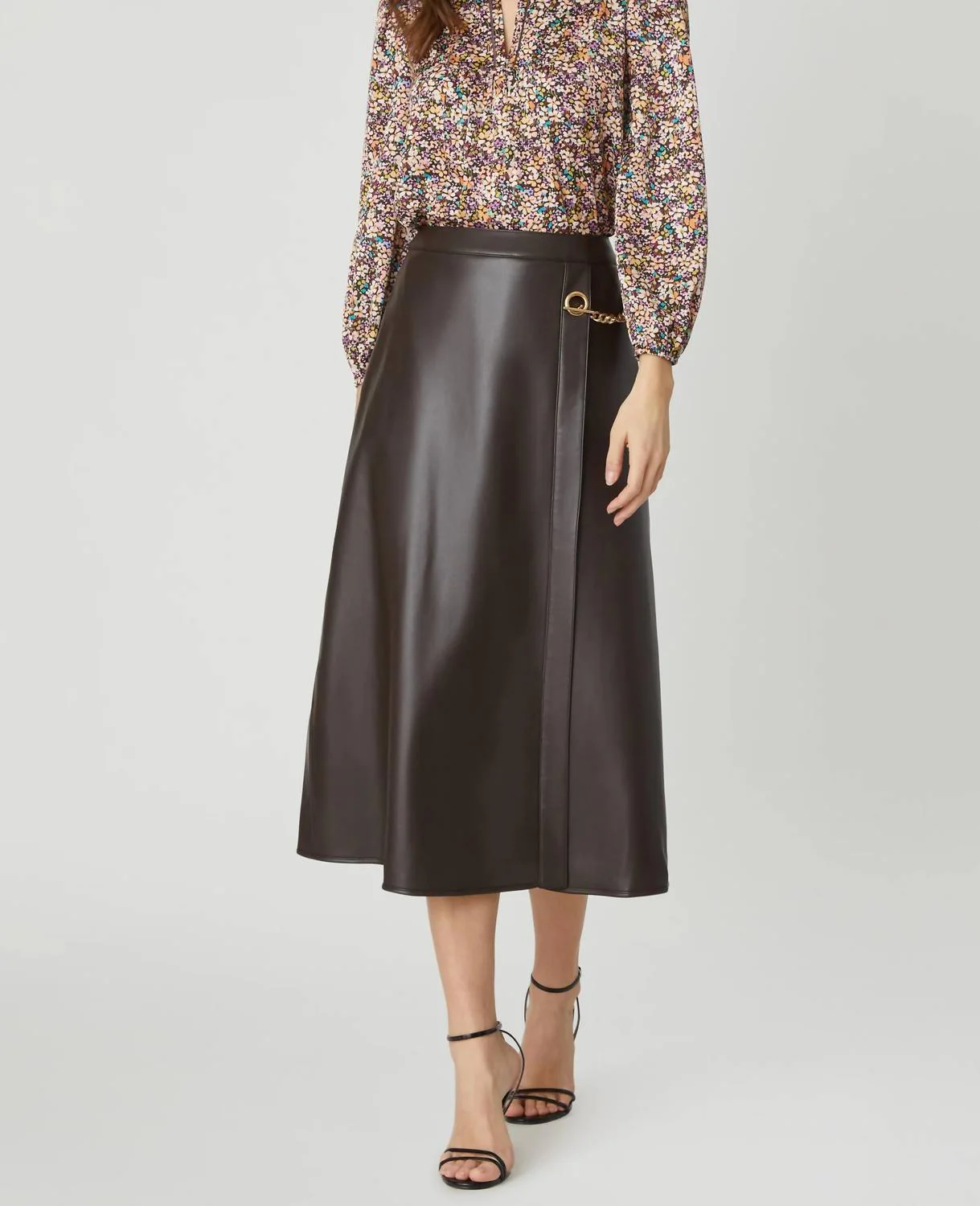Trinity Skirt In Chocolate Brown