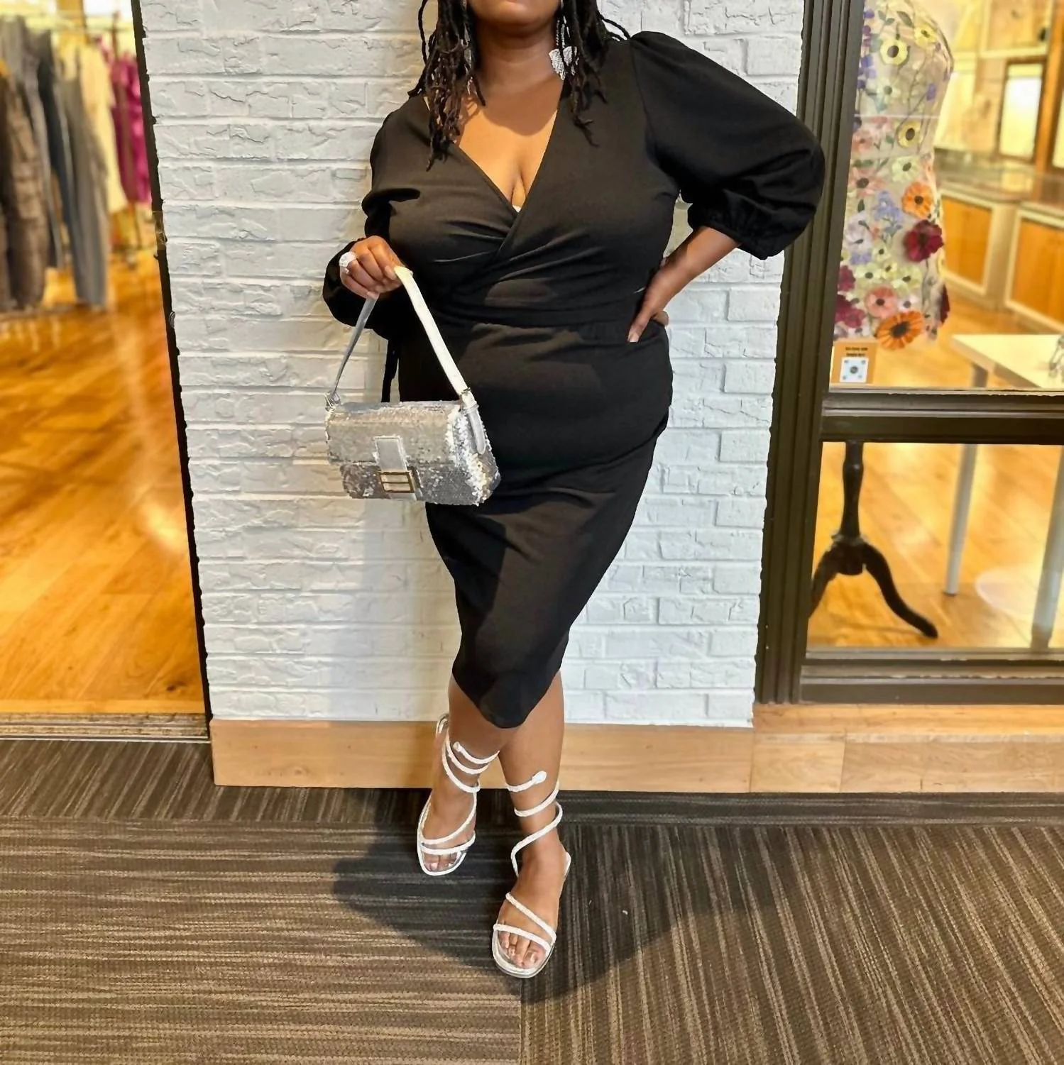 Jeanie Skirt Set In Black