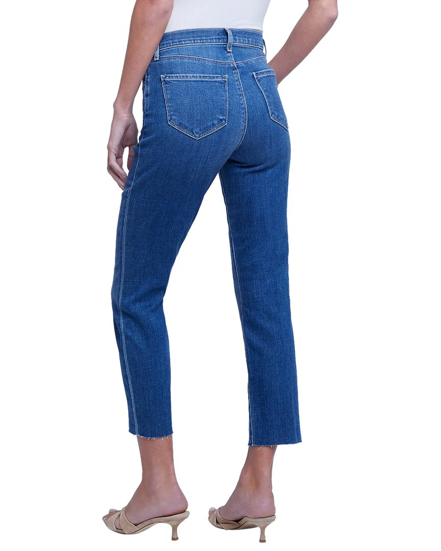 L'AGENCE Sada High Rise Crop Slim Jean