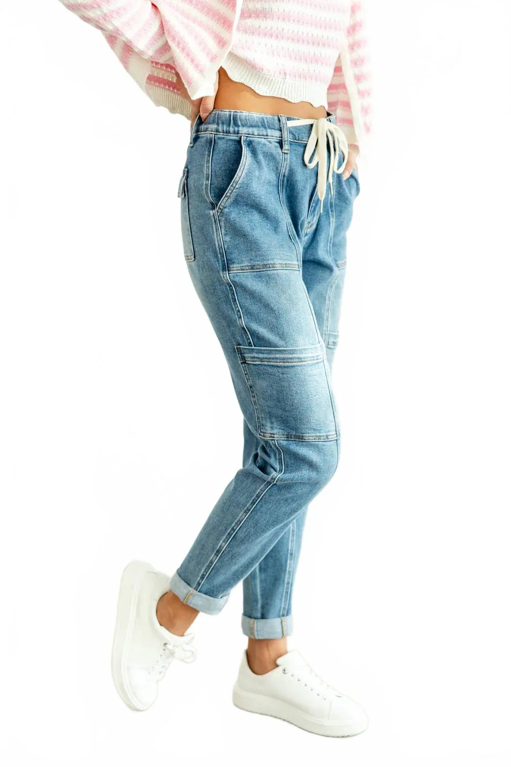 Off Duty Cargo Pants In Blue