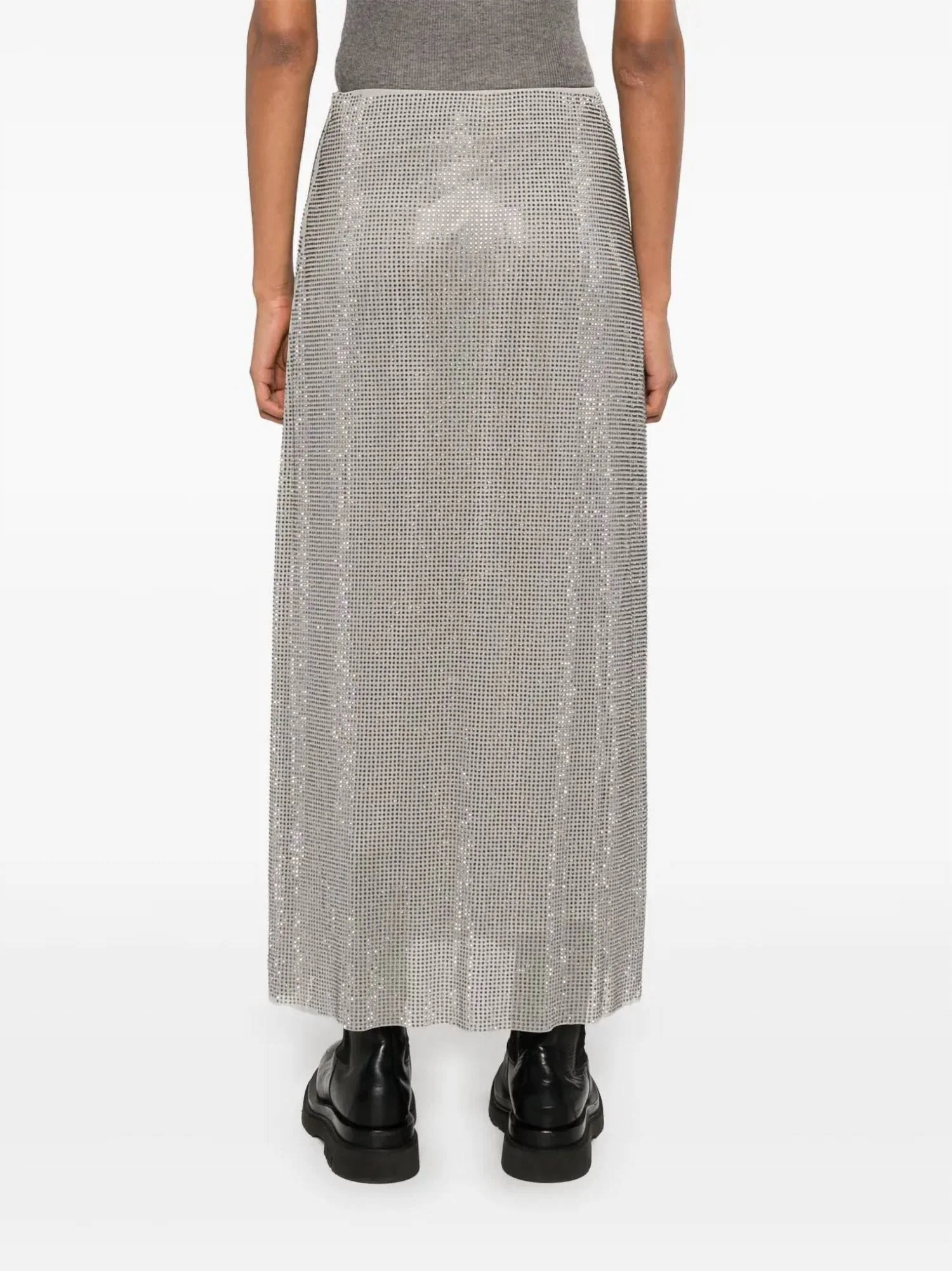 Sahannan Long Skirt In Light Grey