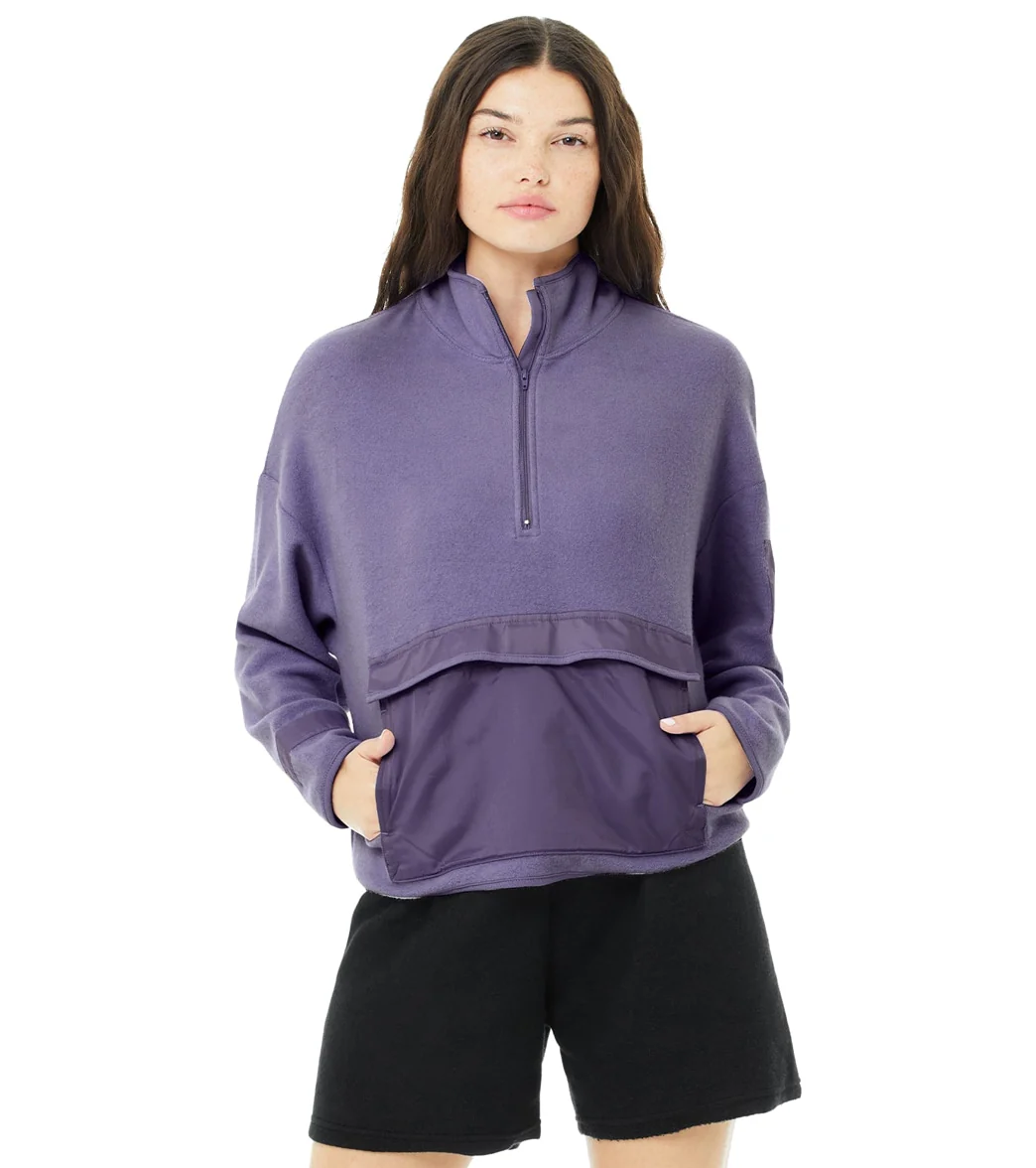 Bella + Canvas Sueded 1/2 Zip Pullover