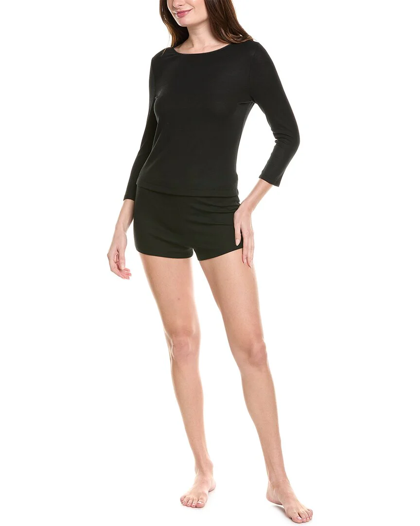 Natori 2pc Rib Essential Pajama Set