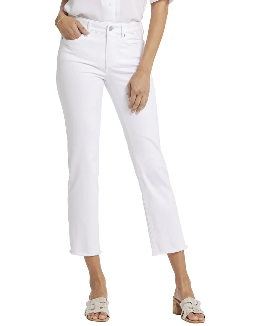 NYDJ Marilyn Optic White Hems Jean