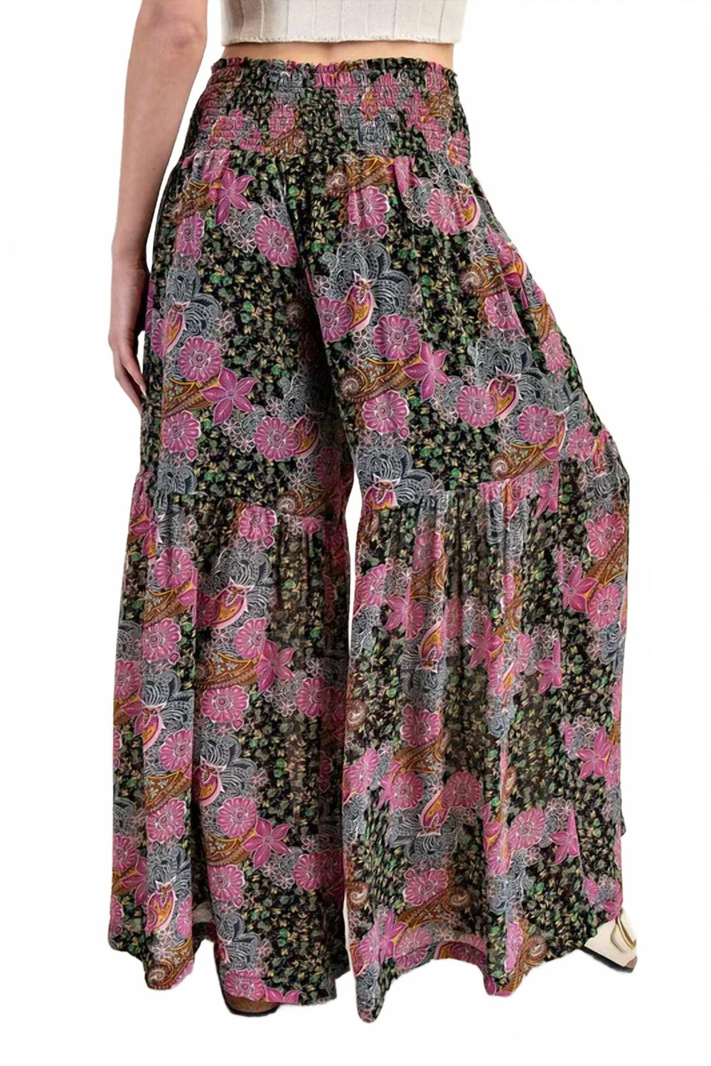 Boho Summer Pants In Black