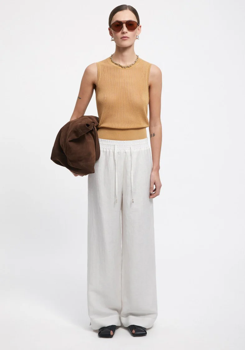 Gilbert - Linen Wide Leg Pants
