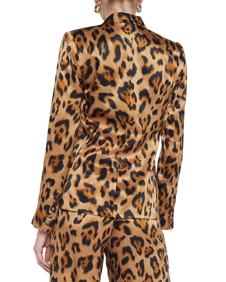 L'AGENCE Colin Double Breasted Blazer