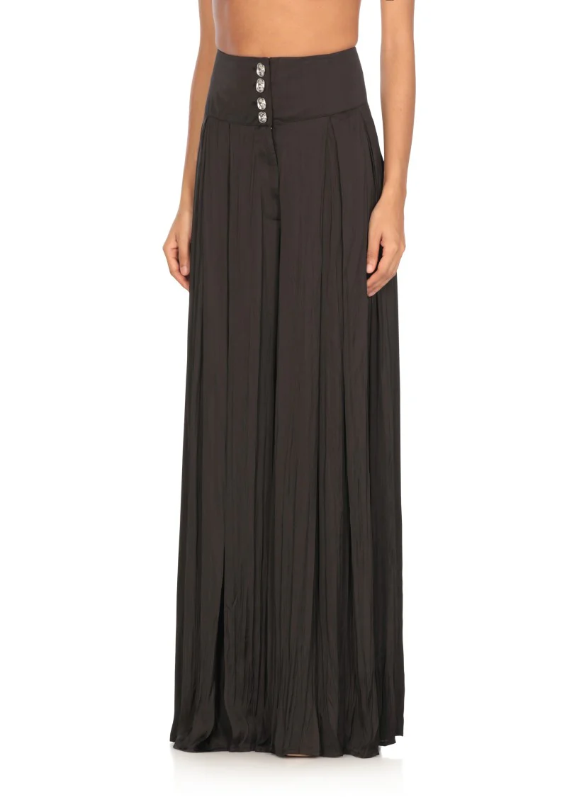 High-waisted Black Pants