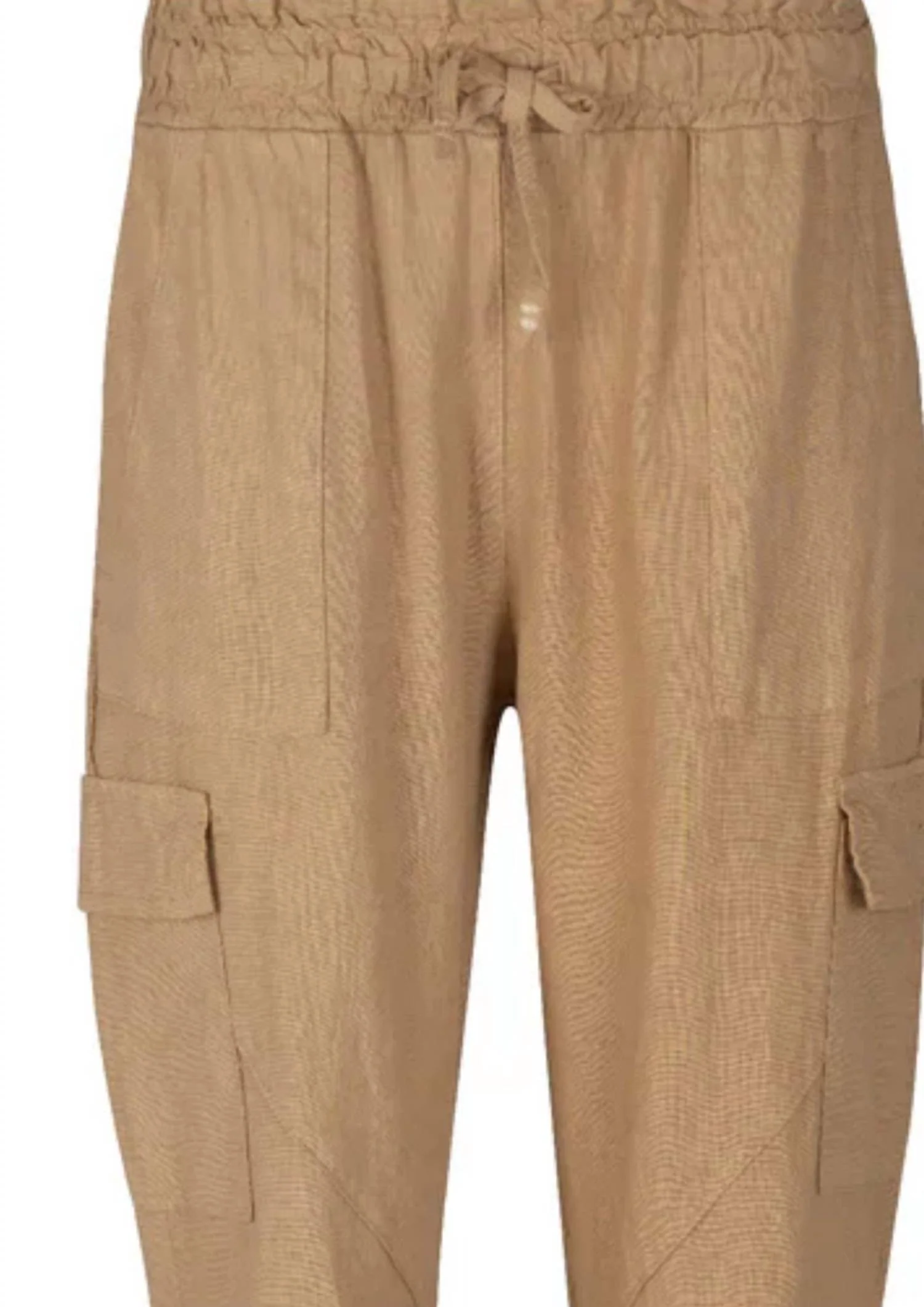 Women's Cargo Pants In Brown