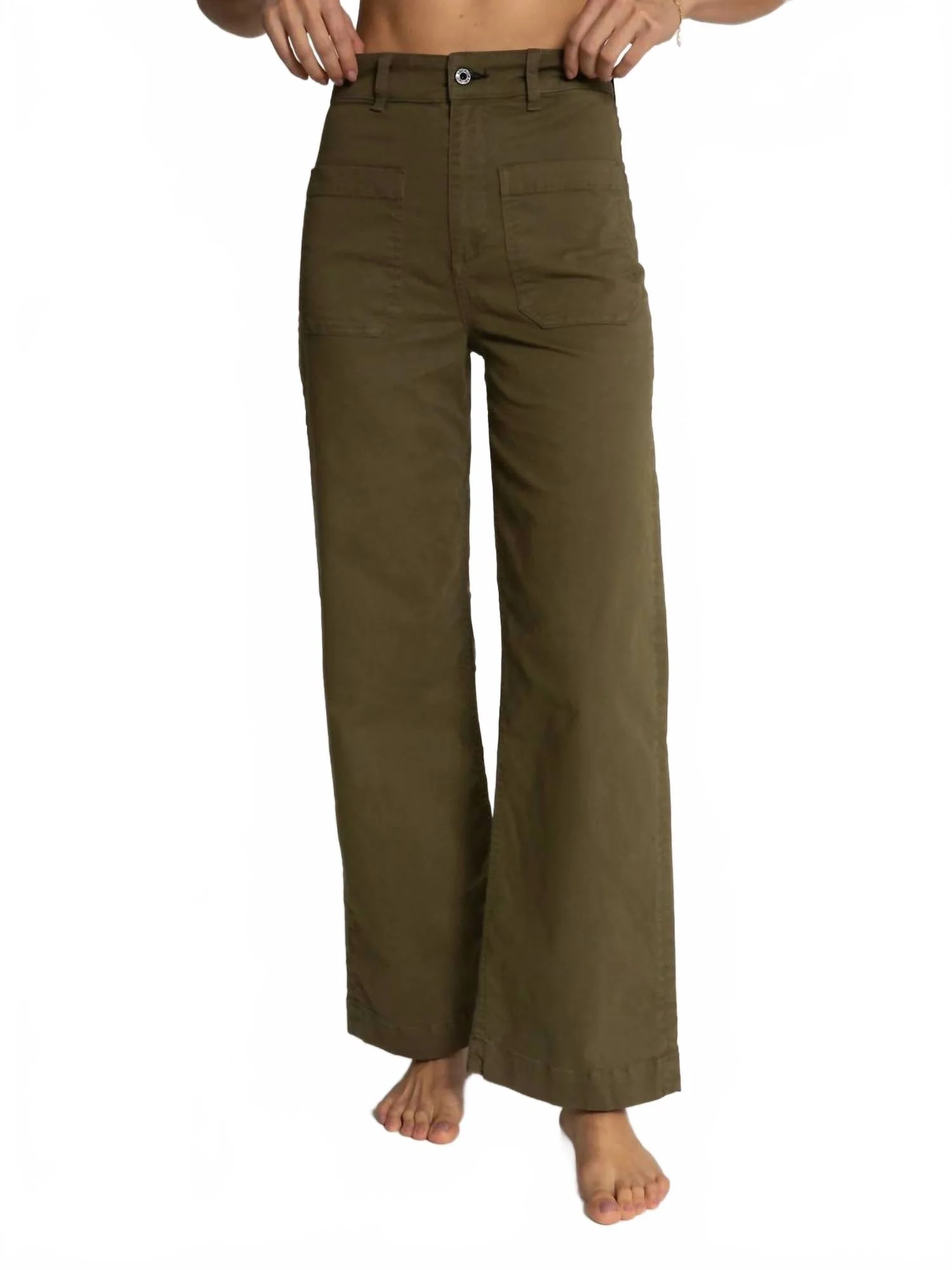 Sailor Twill Pant In Olive