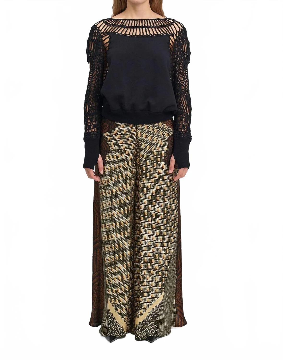 Astra Wide Pants In Multicolor