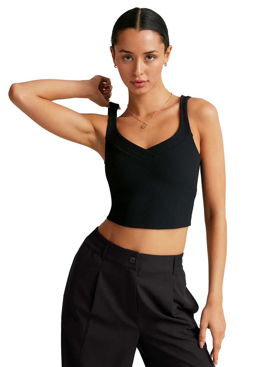 Beyond Yoga Impulse Ribbed Cropped Tank