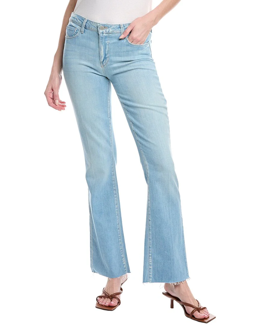 L'AGENCE Sneeki Low-Rise Sneaker Straight Jean