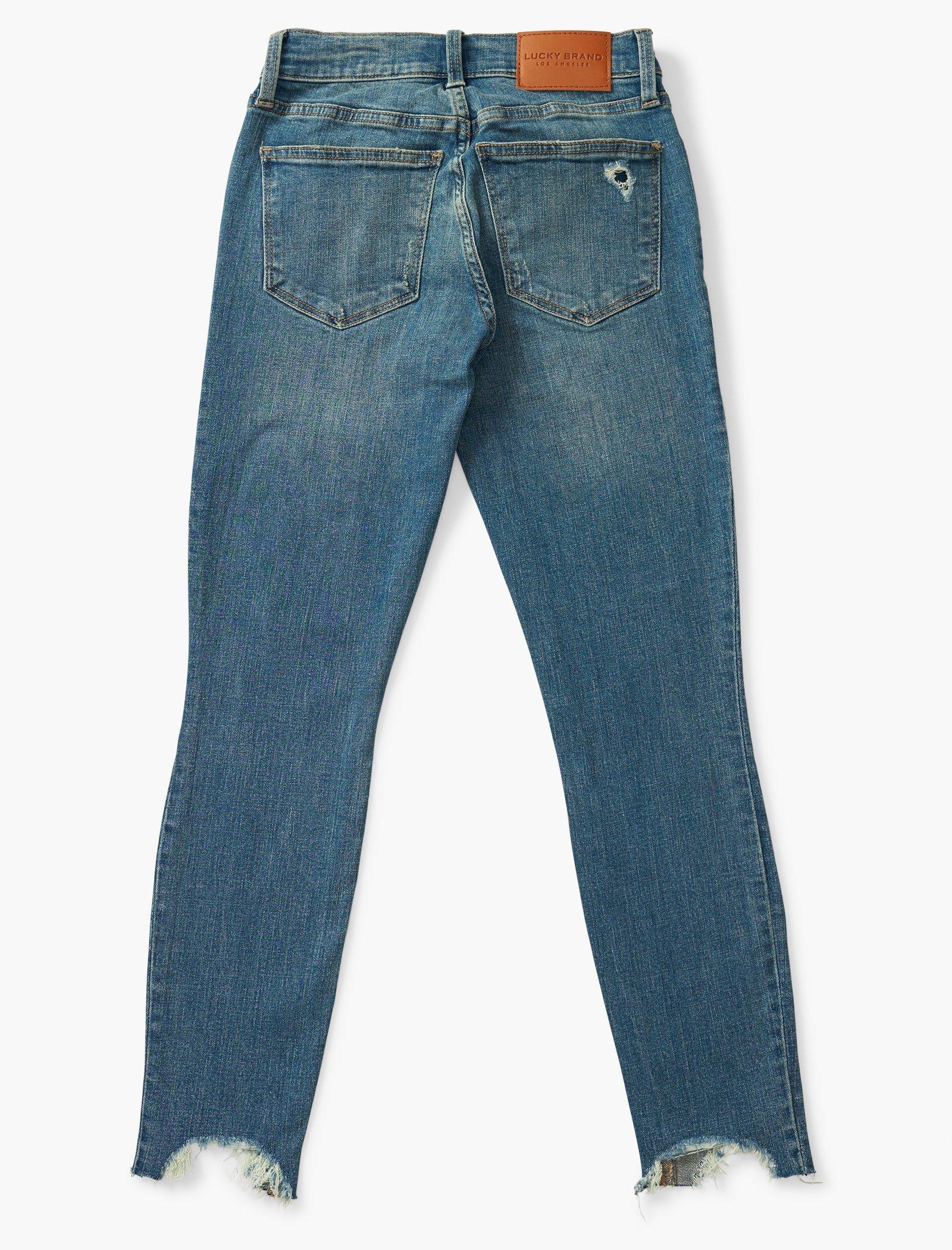 Lucky Brand Womens Mid Rise Ava Skinny