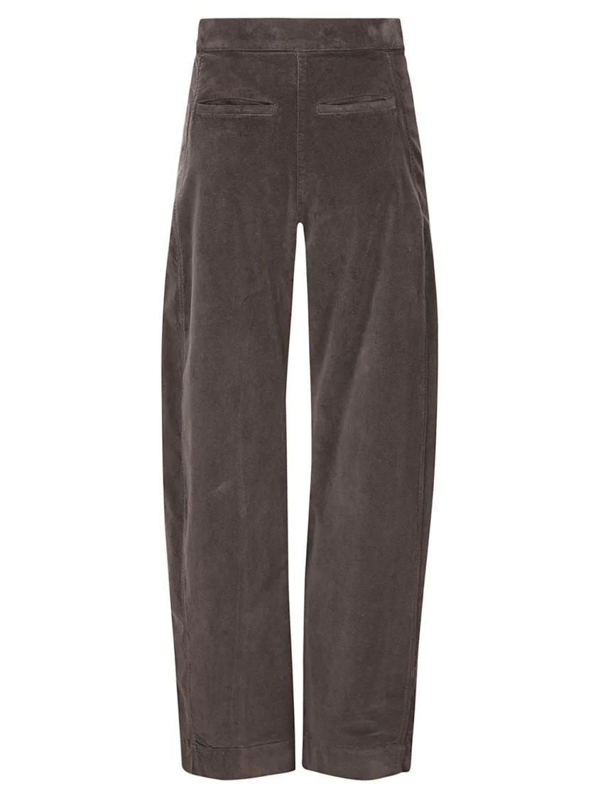 Straight Moleskin Trousers
