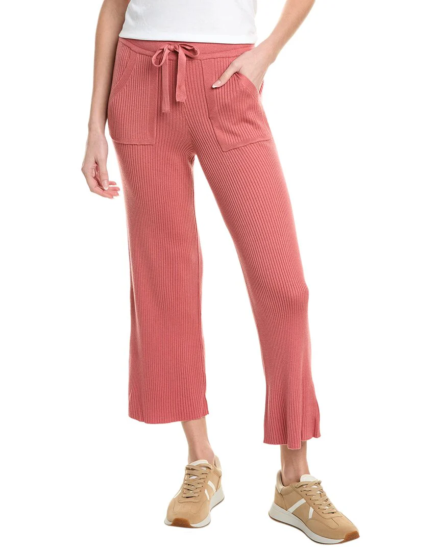 Splendid Georgie Rib Cashmere-Blend Pant