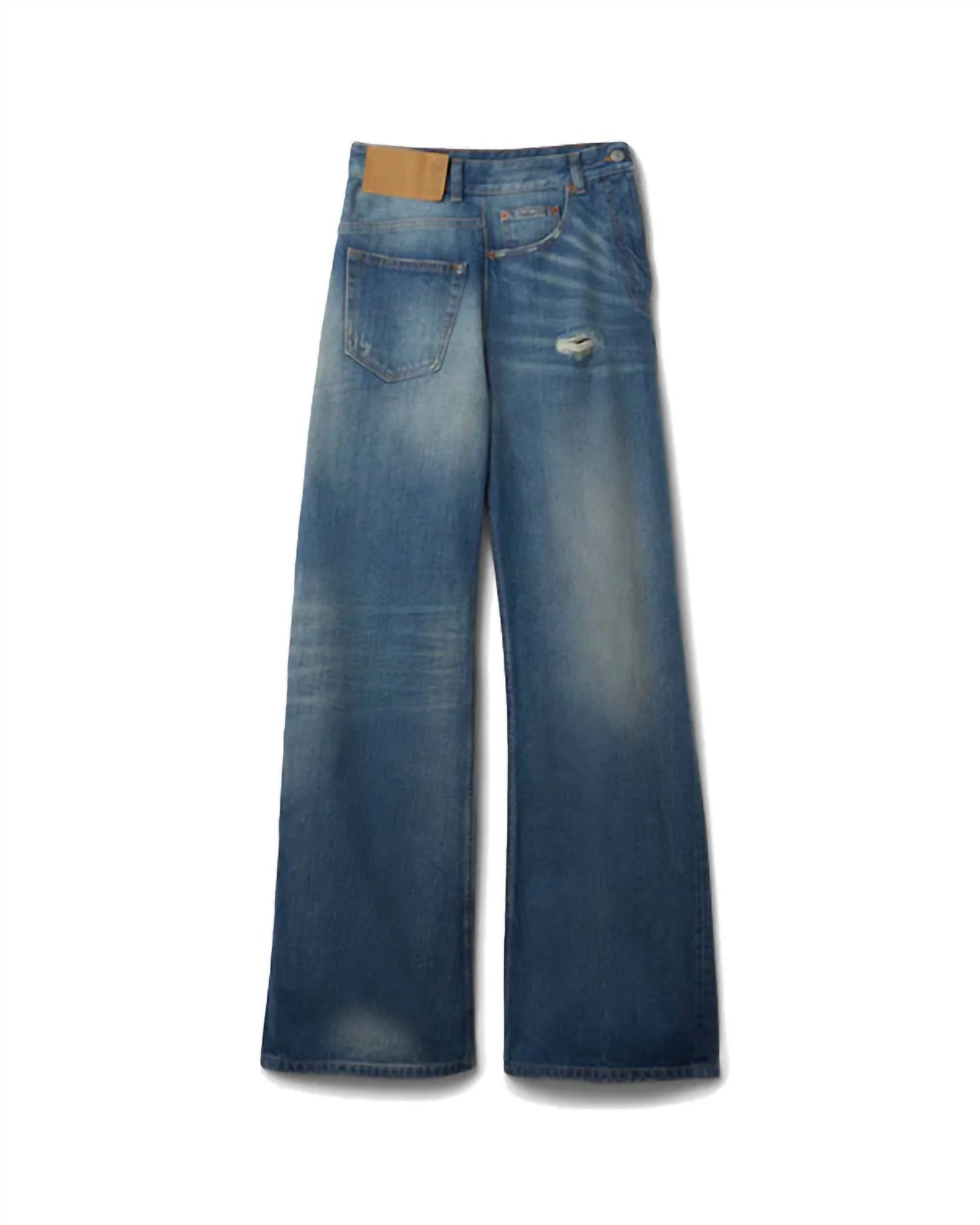 5 Pockets Pants In Blue