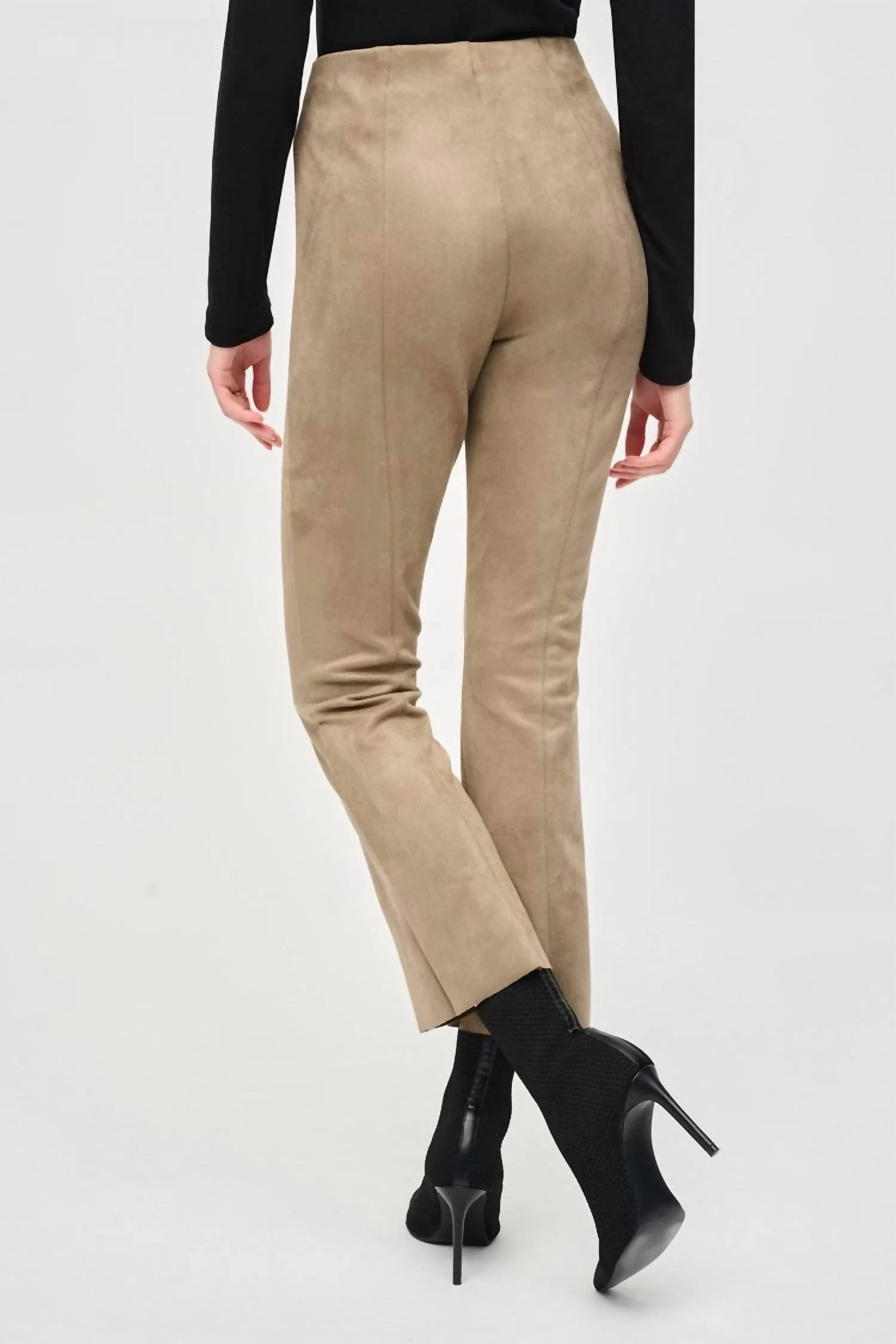 Scuba Suede Flared Pant In Java