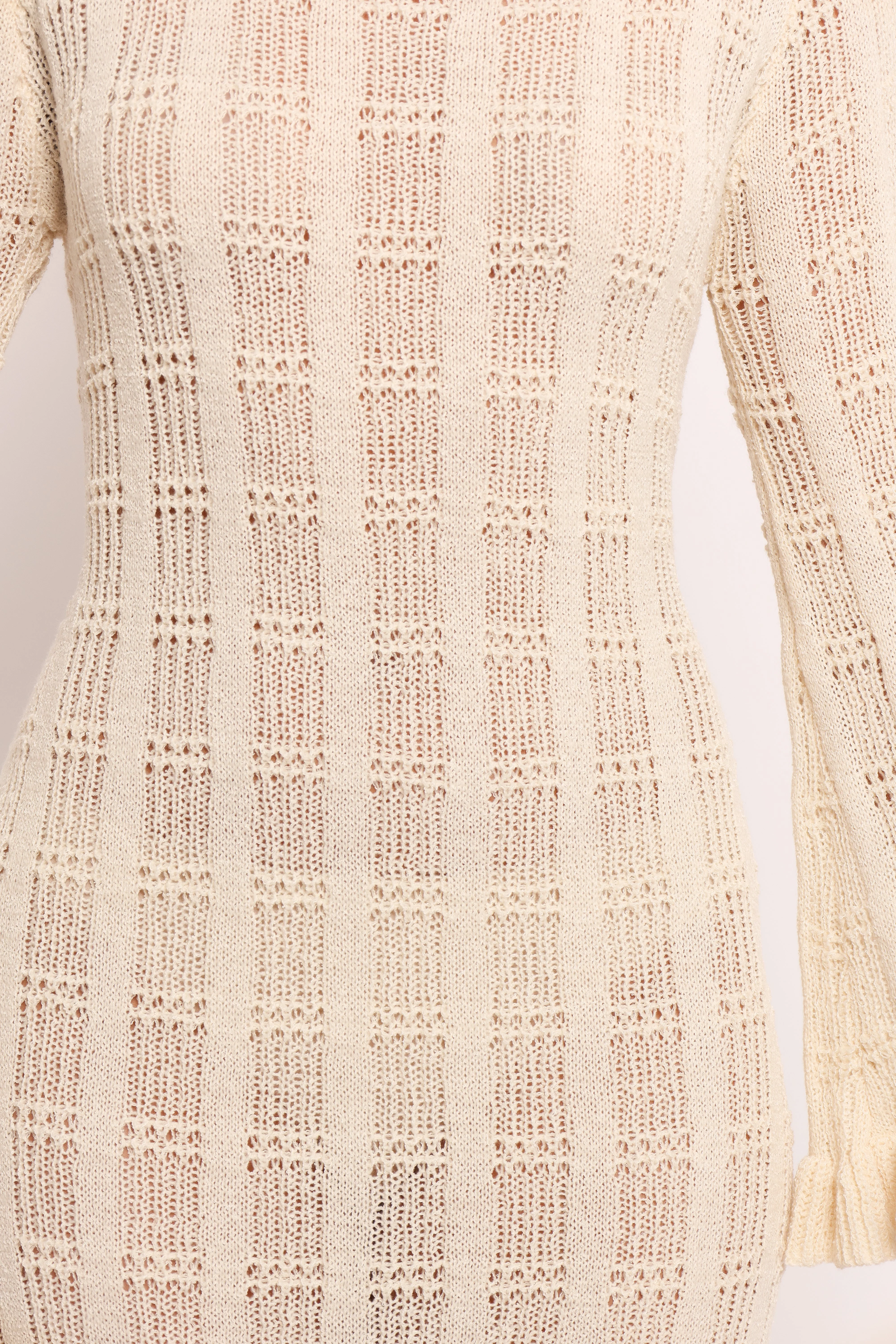 Colter Long Sleeve Maxi Dress - White