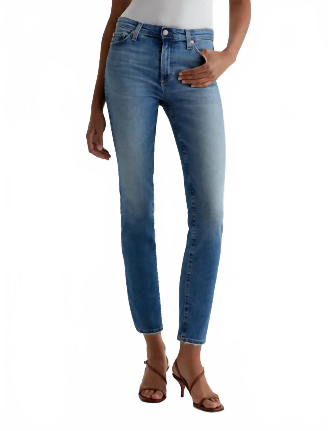 Mari Mid-Rise Crop Jeans In 13 Years Reign