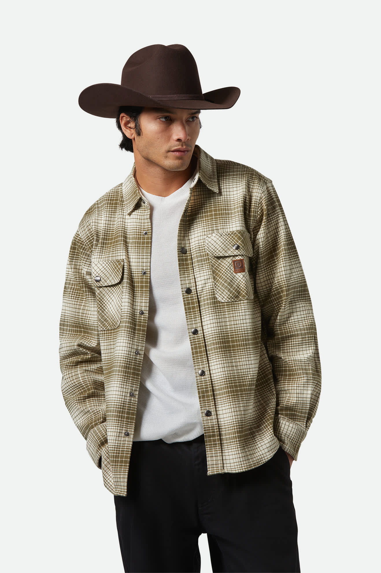 Laredo Cowboy Hat - Dark Brown