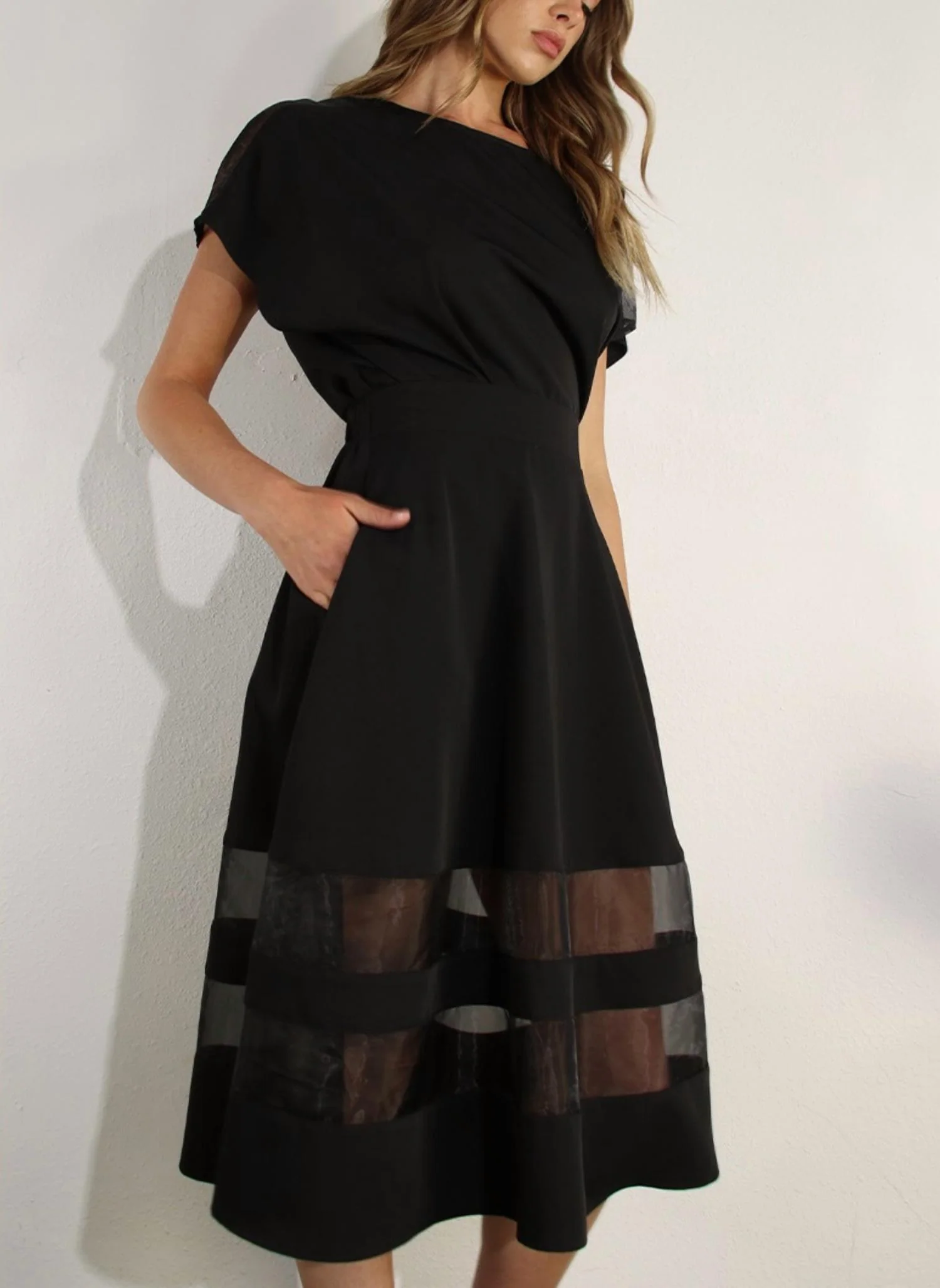 Under The Stars Skirt In Black