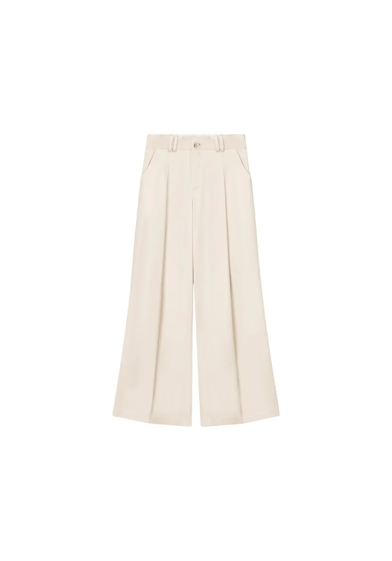 Wellen - Satin Wide-Leg Pants
