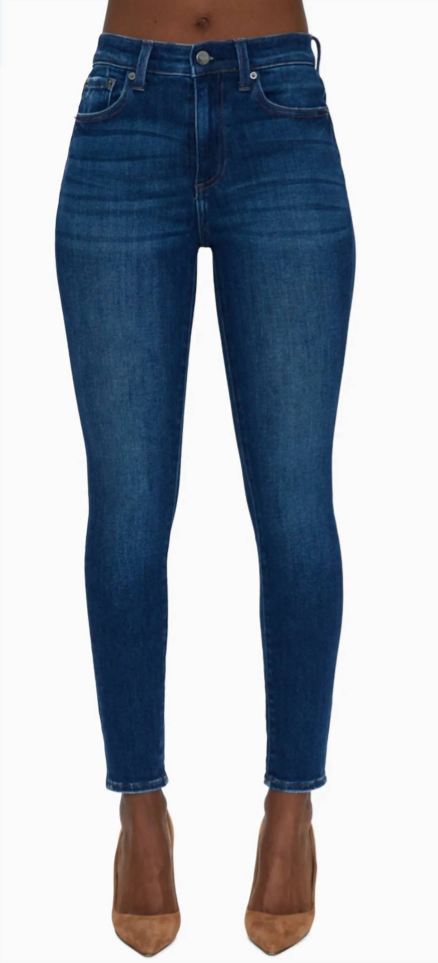 Aline High Rise Skinny Jeans In Rosslyn