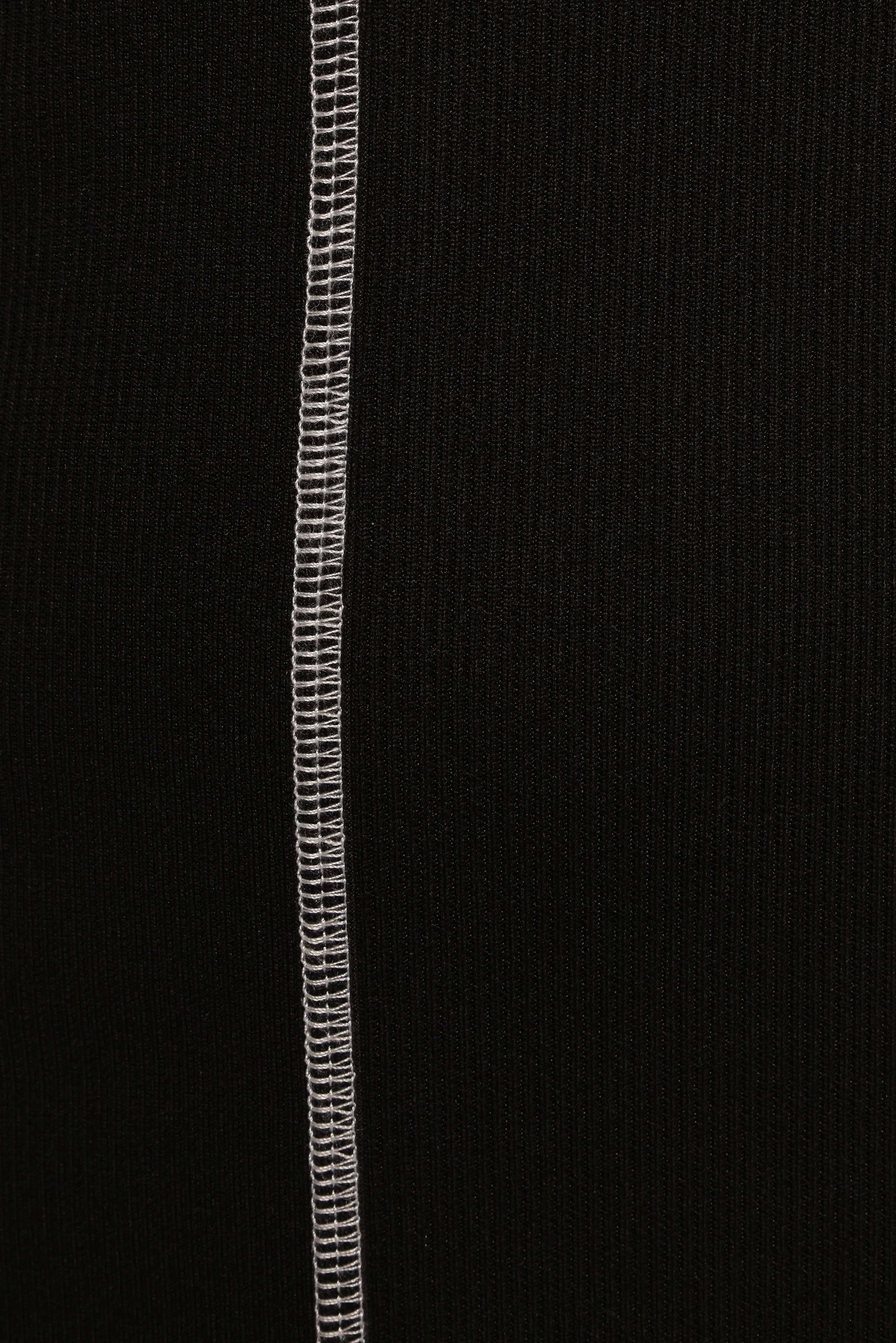 Kyrie Midi Dress - Black White