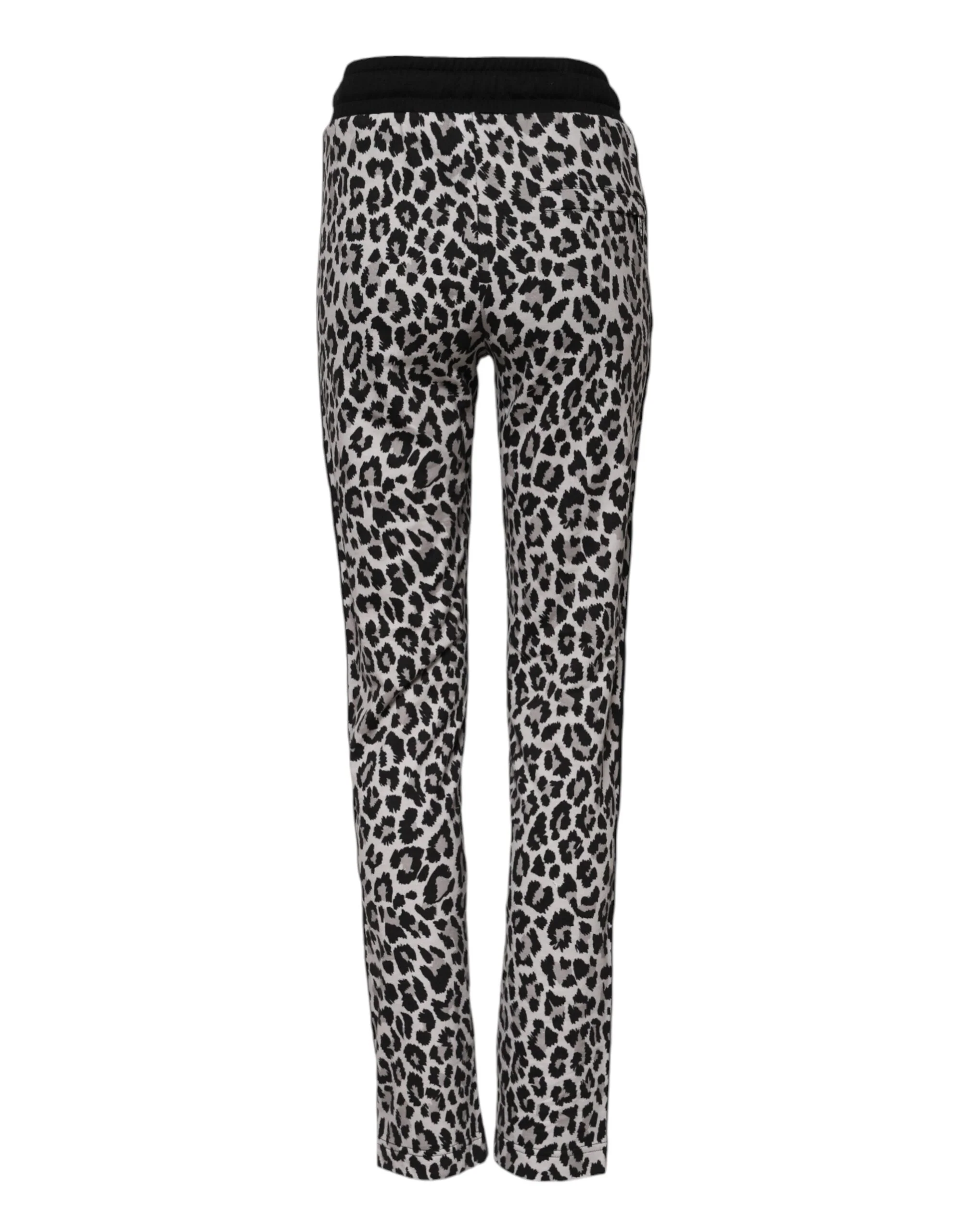 Dolce & Gabbana multi Leopard #DGMillennials Jogger Women's Pants (Pre-Owned)