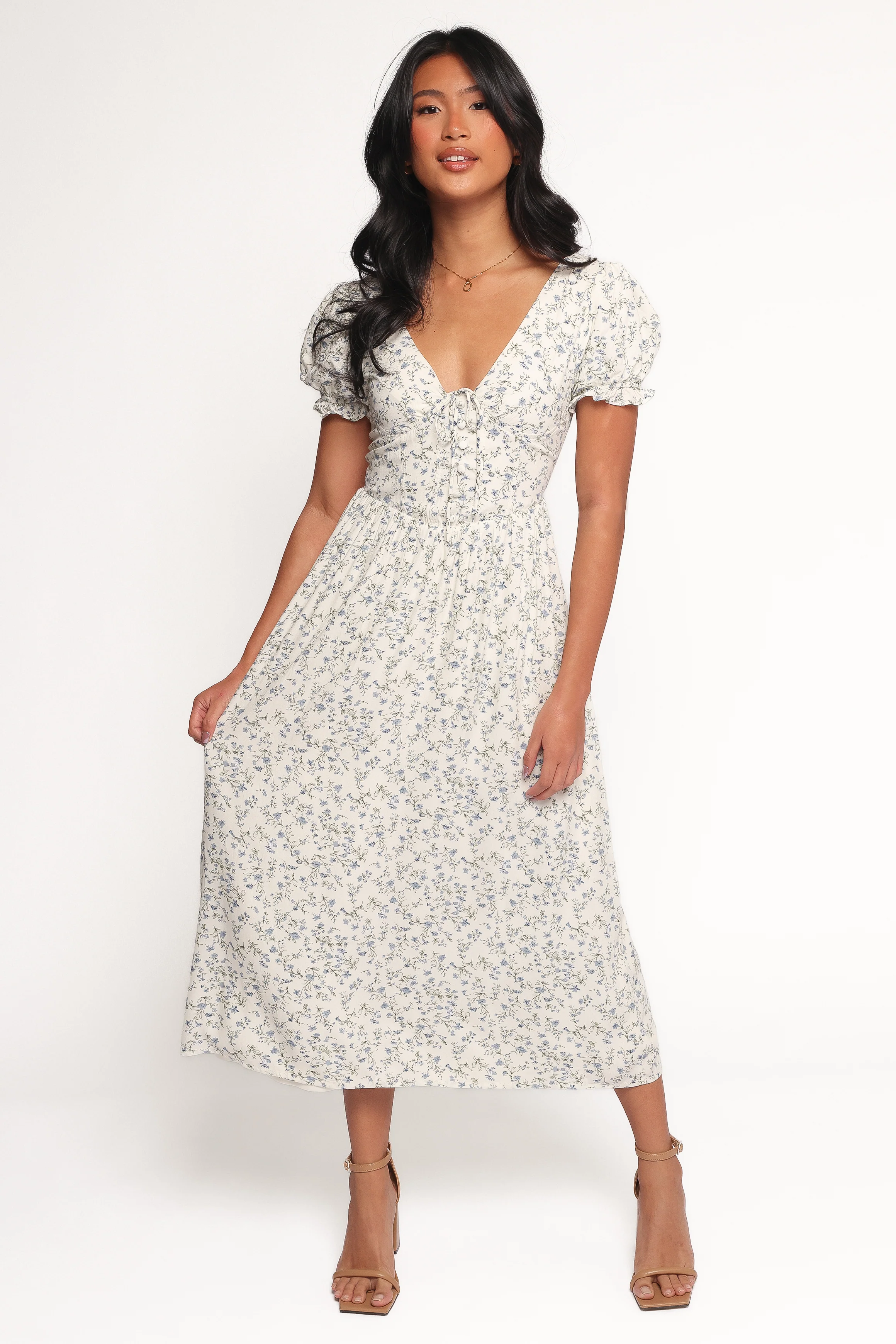 Mildred Midi Dress - Floral