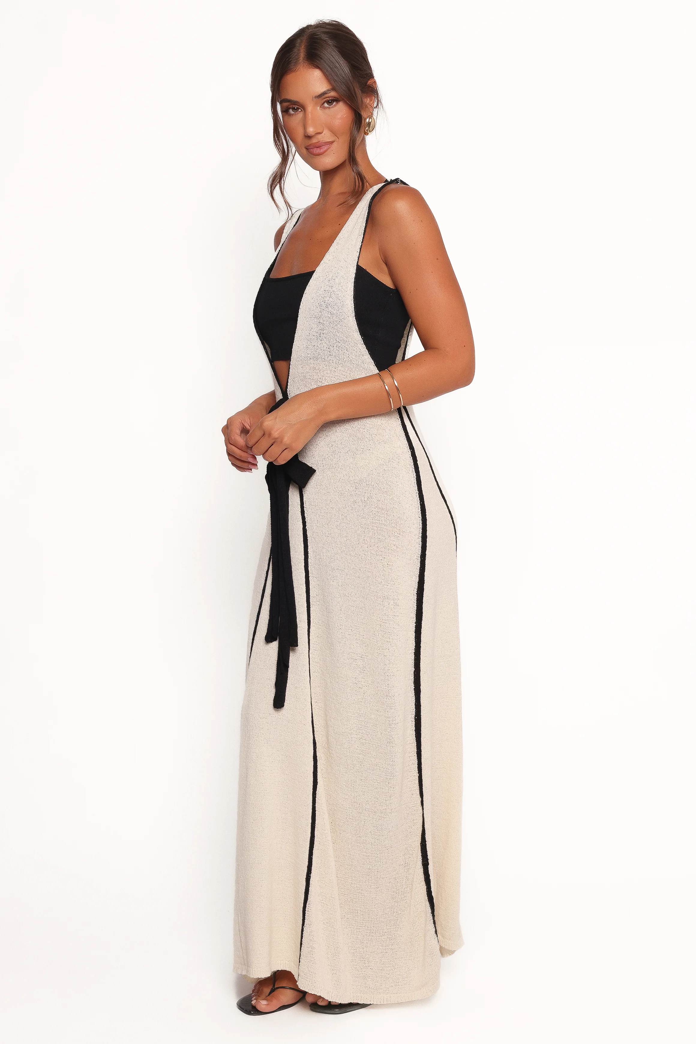 Draco Midi Dress - Cream