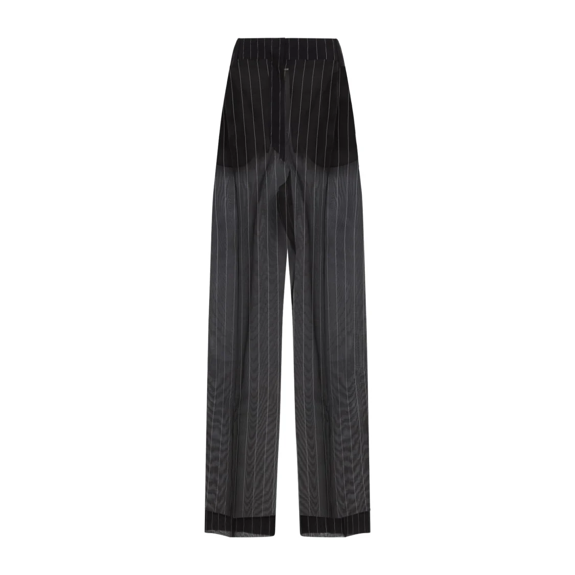 Black Silk Lenton Pants