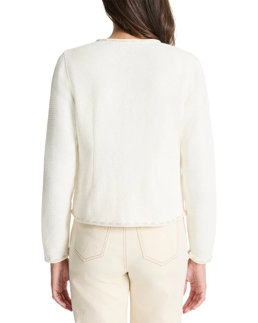 NIC+ZOE Stitch Trim Knit Jacket