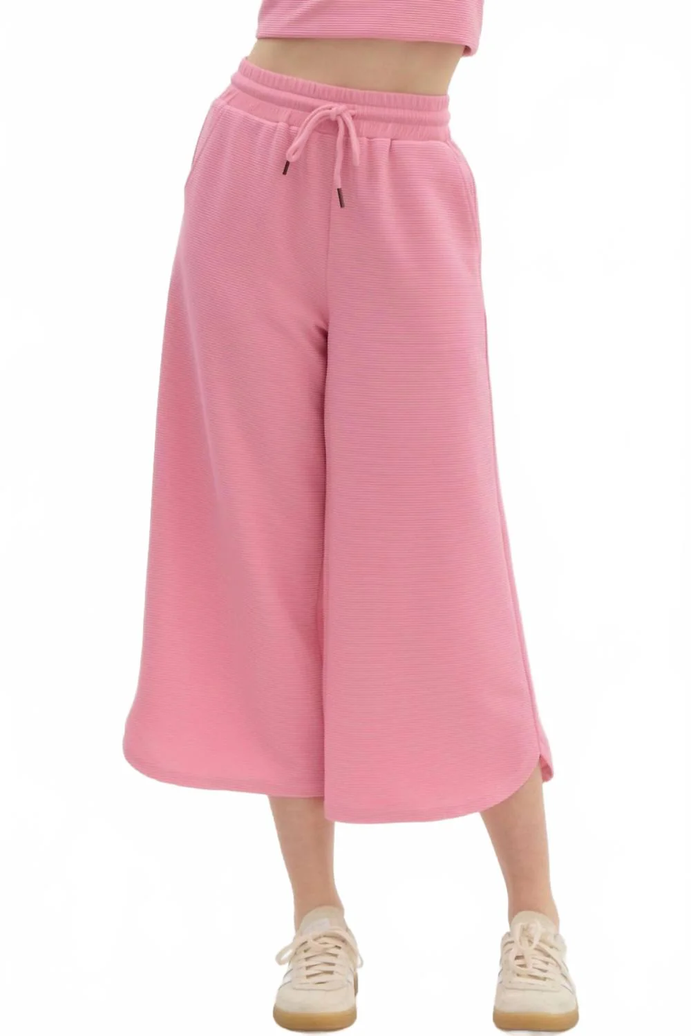 Cotton Candy Sweet Lounge Set In Light Pink