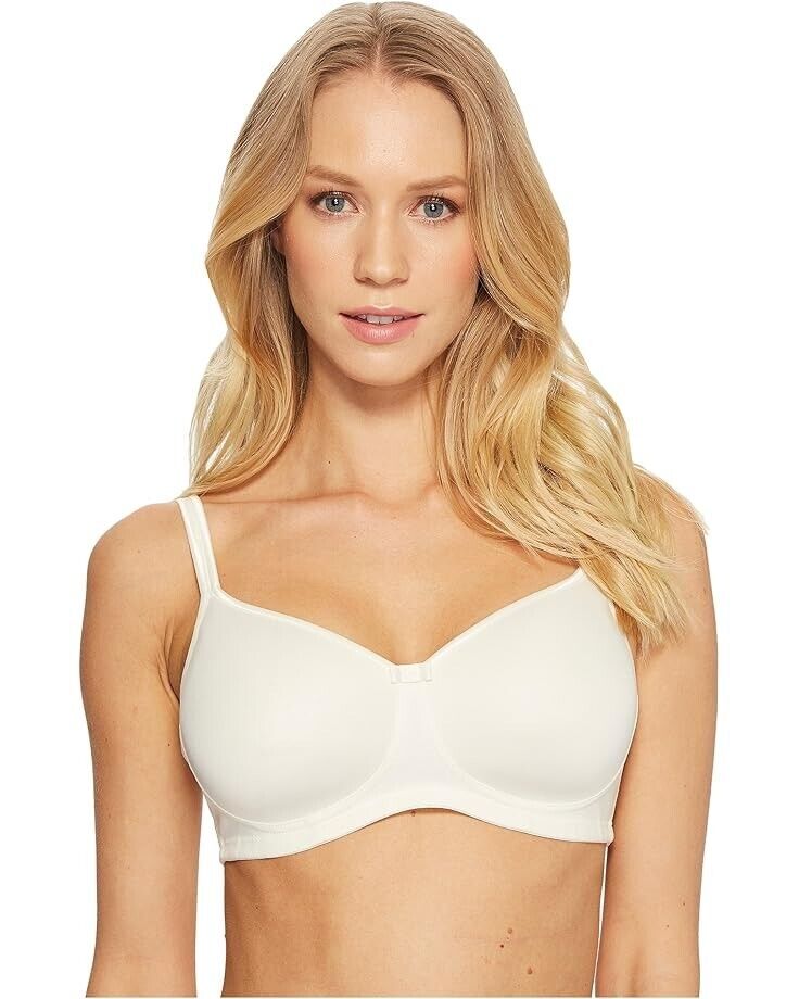 Anita Tonya Mastectomy Bilateral Bra Women's 44A Champagne Stretch Padded ERK693