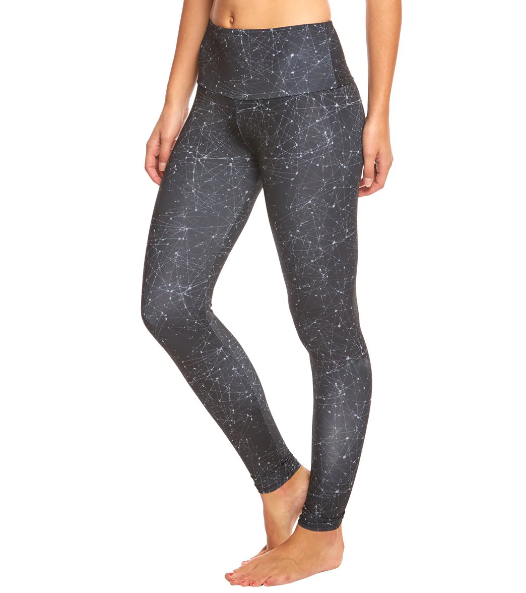 Onzie High Waisted Yoga Leggings Night Sky
