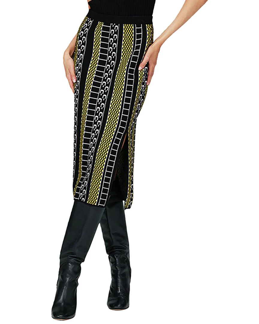 Diane von Furstenberg Postiana Wool-Blend Pencil Skirt