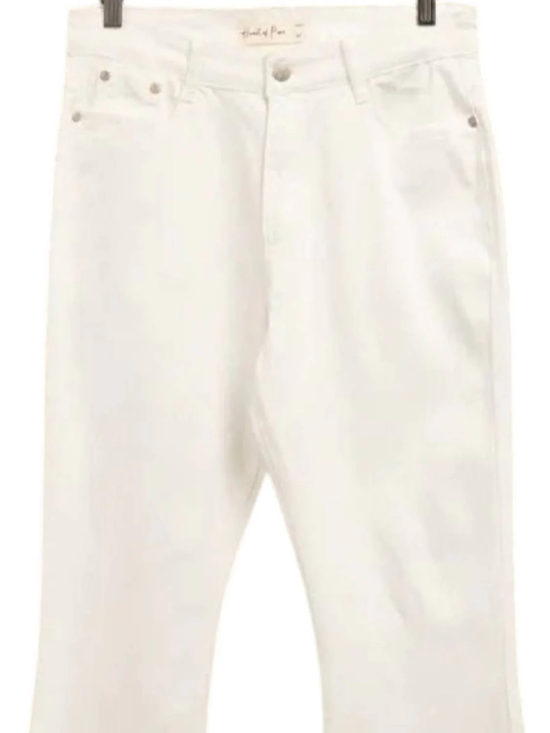 Watch Me Flare Jeans In White