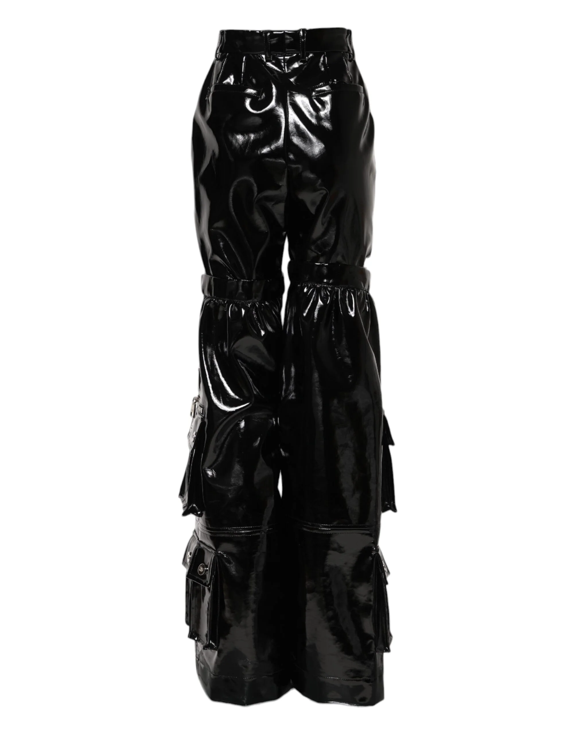 Dolce & Gabbana High Waist Cargo Bootcut Women's Pants