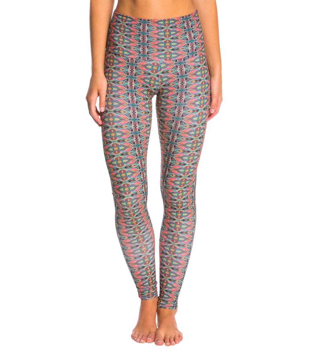 Onzie High Waisted Yoga Leggings Balinese